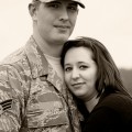 military -saying goodbye
