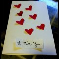 Miss you card Miss you card