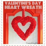 Felt Heart Wreath